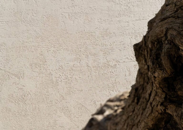 Close-up texture of ErreLAB Pietra Continua Outdoor finish with natural stone appearance