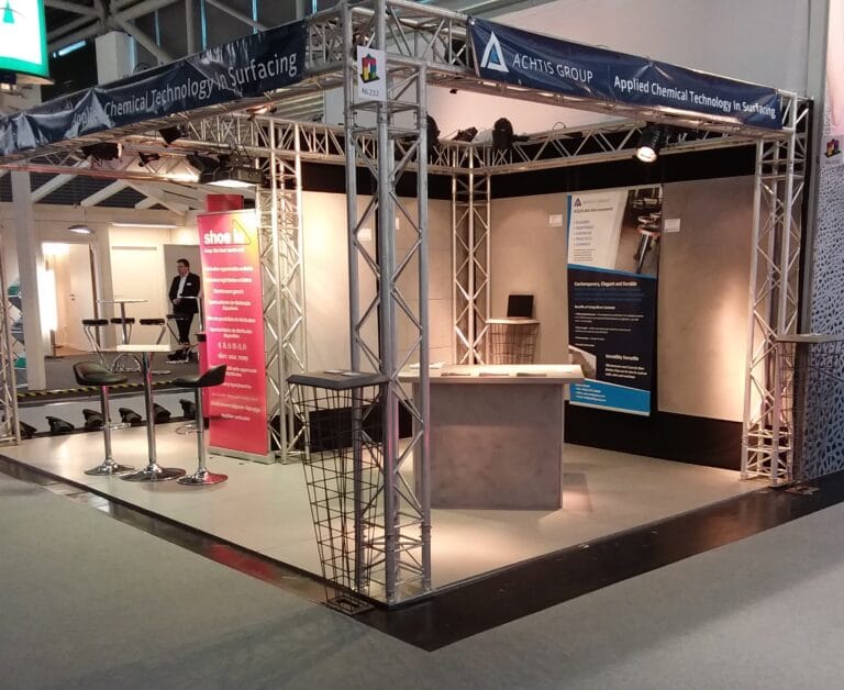 Achtis Group exhibition stand at BAU 2019 trade show