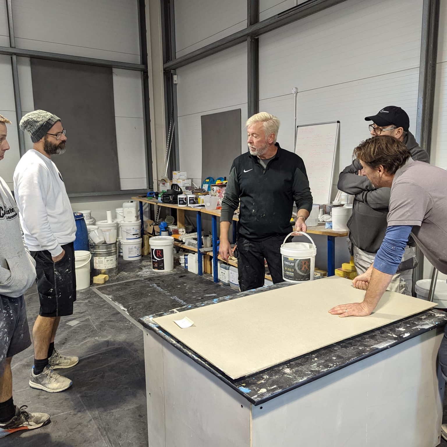 Resin Microcement Masterclass for Professionals – Featuring ErreLAB Spatolato and Velato - Image 1